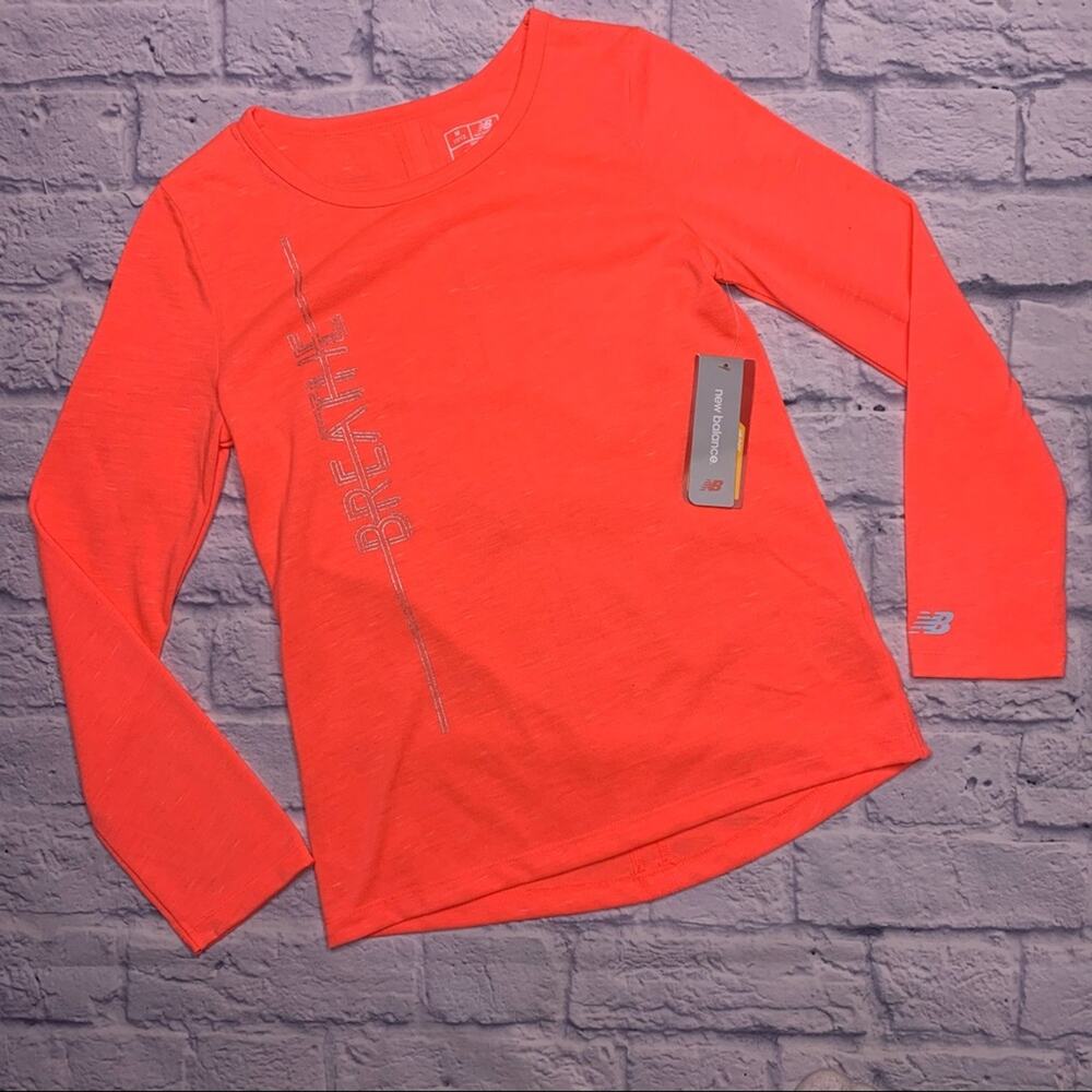 New Balance Girls Athletic Long Sleeve